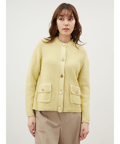 Mila Owen - ミラオーウェンワイドリブロングカーディガン新品タグ付 Amazon | [ミラオーウェン] 金釦デザインロング丈カーデ