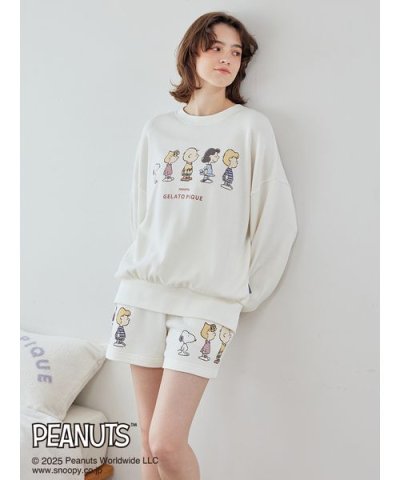 【PEANUTS】【ONLINE限定カラーあり】裏毛ショートパンツ