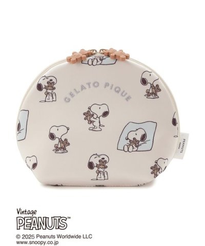【PEANUTS】SNOOPY×BEAR  総柄ポーチ