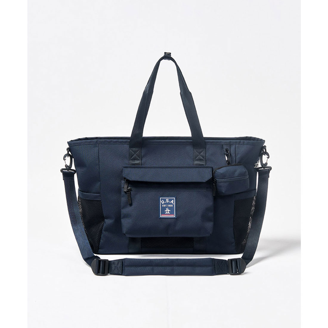 Munsingwear(ings) マンシングウェア Munsingwear マルチギミックトートバッグ ネイビー F Munsingwear(ings) マンシングウェア Munsingwear マルチギミックトートバッグ ネイビー F
