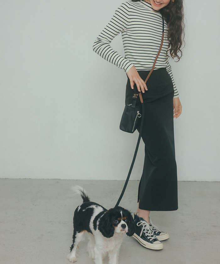 LOWELLThings MATIE/リードLong【Produce by 有末 麻祐子】 ブラック F LOWELLThings MATIE/リードLong【Produce by 有末 麻祐子】 ブラック F