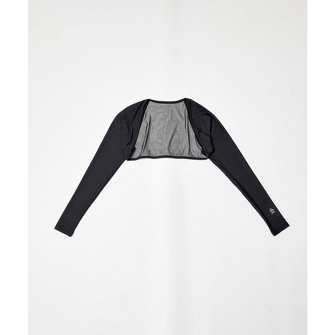 Munsingwear(ings) マンシングウェア Munsingwear 『サンスクリーンNIR』ボレロ型UVア ブラック F Munsingwear(ings) マンシングウェア Munsingwear 『サンスクリーンNIR』ボレロ型UVア ブラック F