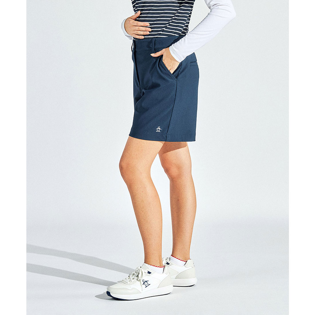 Munsingwear(ings) マンシングウェア Munsingwear 360° Series ストレッチハー ネイビー M Munsingwear(ings) マンシングウェア Munsingwear 360° Series ストレッチハー ネイビー M