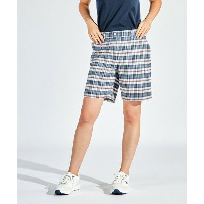 マンシングウェア Munsingwear ストレッチマドラスチェックハーフパンツ