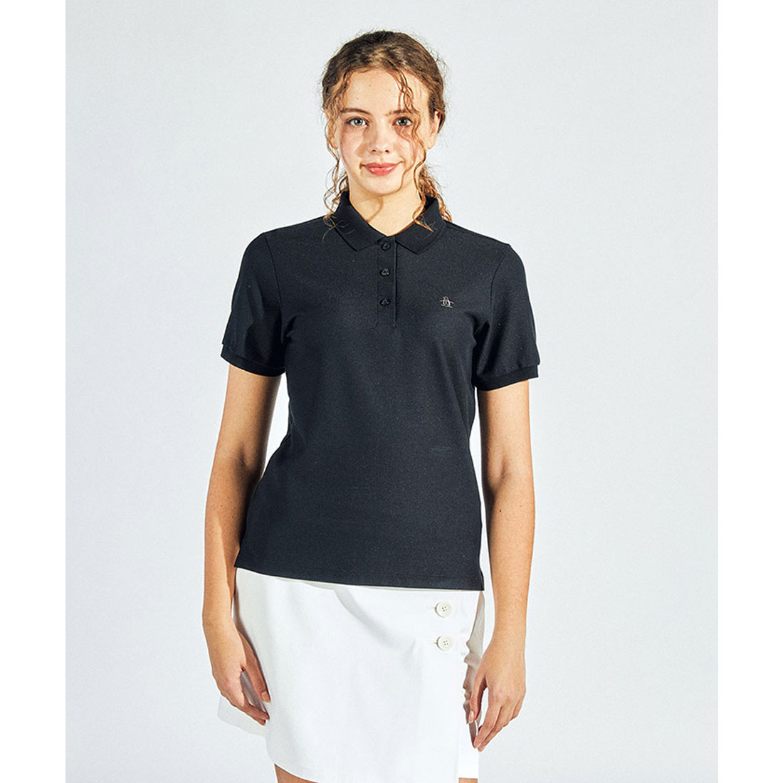 Munsingwear(ings) マンシングウェア Munsingwear 10 YEARS POLO SHIRT ブラック S Munsingwear(ings) マンシングウェア Munsingwear 10 YEARS POLO SHIRT ブラック S