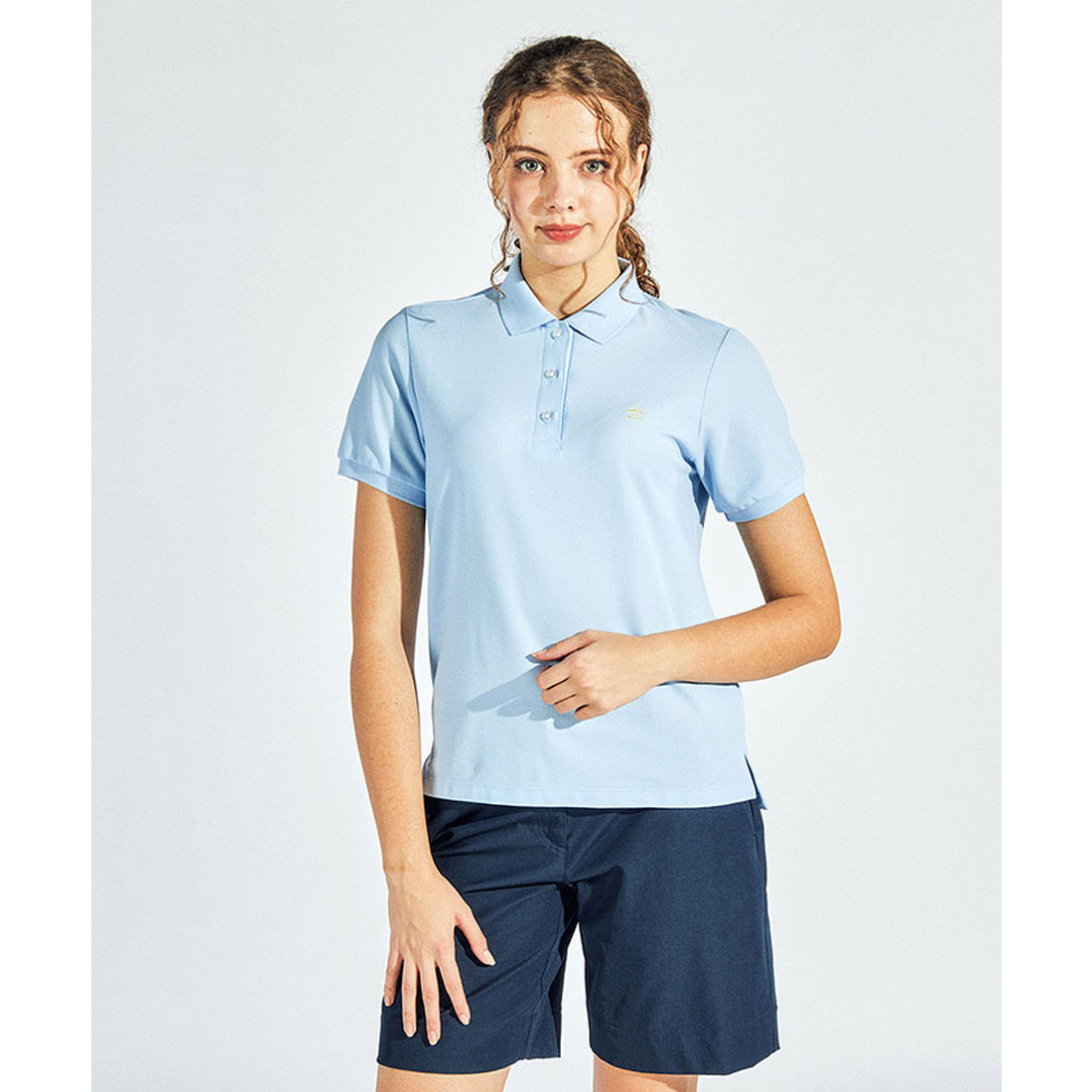 Munsingwear(ings) マンシングウェア Munsingwear 10 YEARS POLO SHIRT サックス S Munsingwear(ings) マンシングウェア Munsingwear 10 YEARS POLO SHIRT サックス S