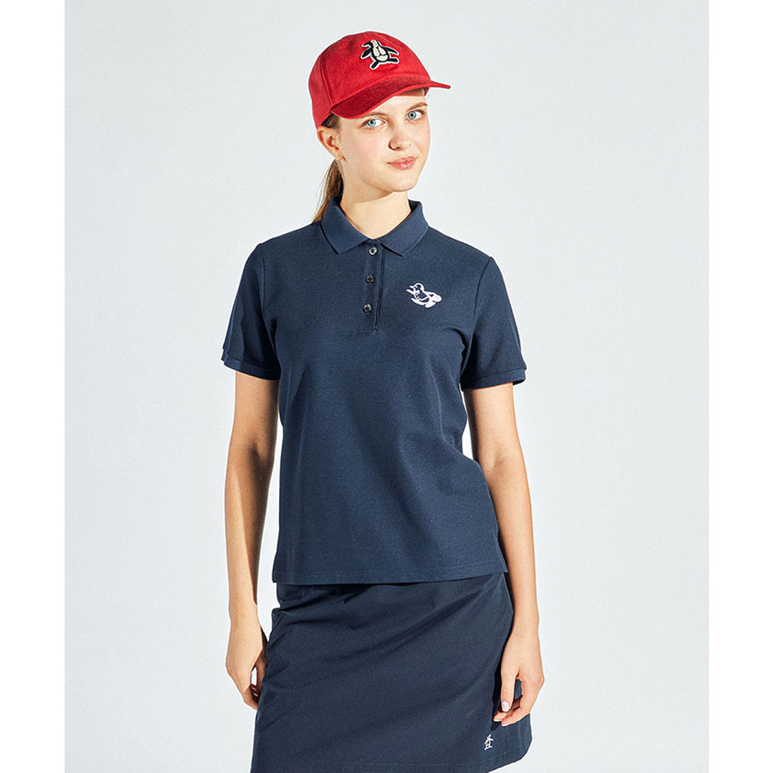 Munsingwear(ings) マンシングウェア Munsingwear 【70周年記念】アーカイブビッグロゴペ ネイビー S Munsingwear(ings) マンシングウェア Munsingwear 【70周年記念】アーカイブビッグロゴペ ネイビー S