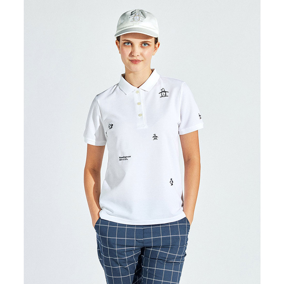 Munsingwear(ings) マンシングウェア Munsingwear 【70周年記念】アーカイブペンギン柄飛 ホワイト L Munsingwear(ings) マンシングウェア Munsingwear 【70周年記念】アーカイブペンギン柄飛 ホワイト L
