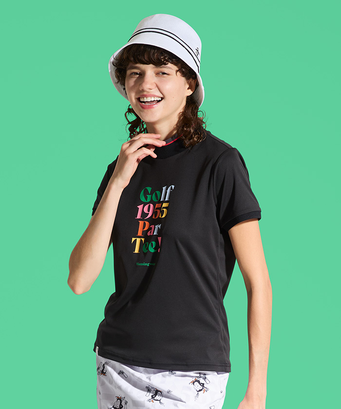 Munsingwear(ings) マンシングウェア Munsingwear Sunscreen NIR ストレッチ ブラック L Munsingwear(ings) マンシングウェア Munsingwear Sunscreen NIR ストレッチ ブラック L