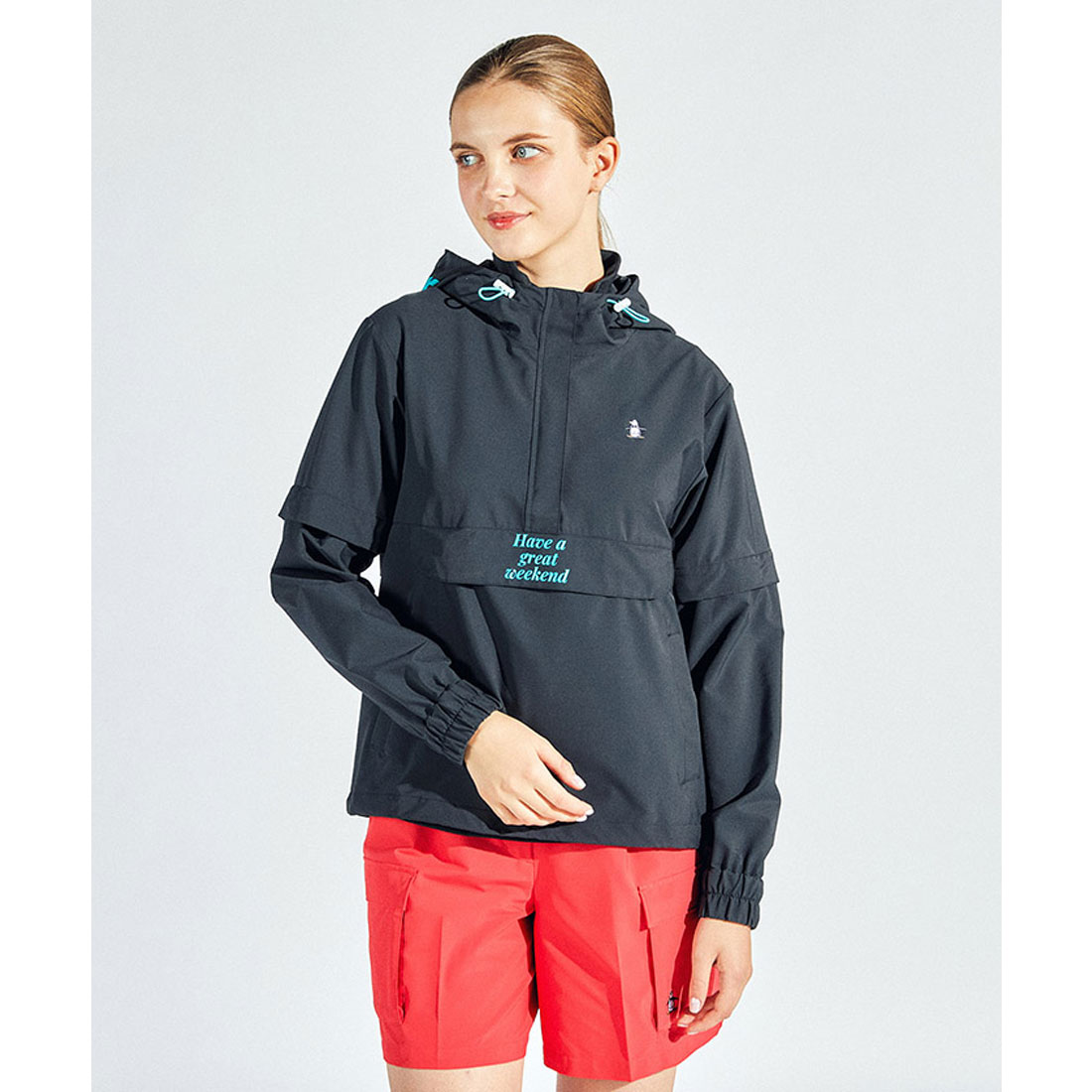 Munsingwear(ings) マンシングウェア Munsingwear 360° Series ストレッチ デ ブラック M Munsingwear(ings) マンシングウェア Munsingwear 360° Series ストレッチ デ ブラック M