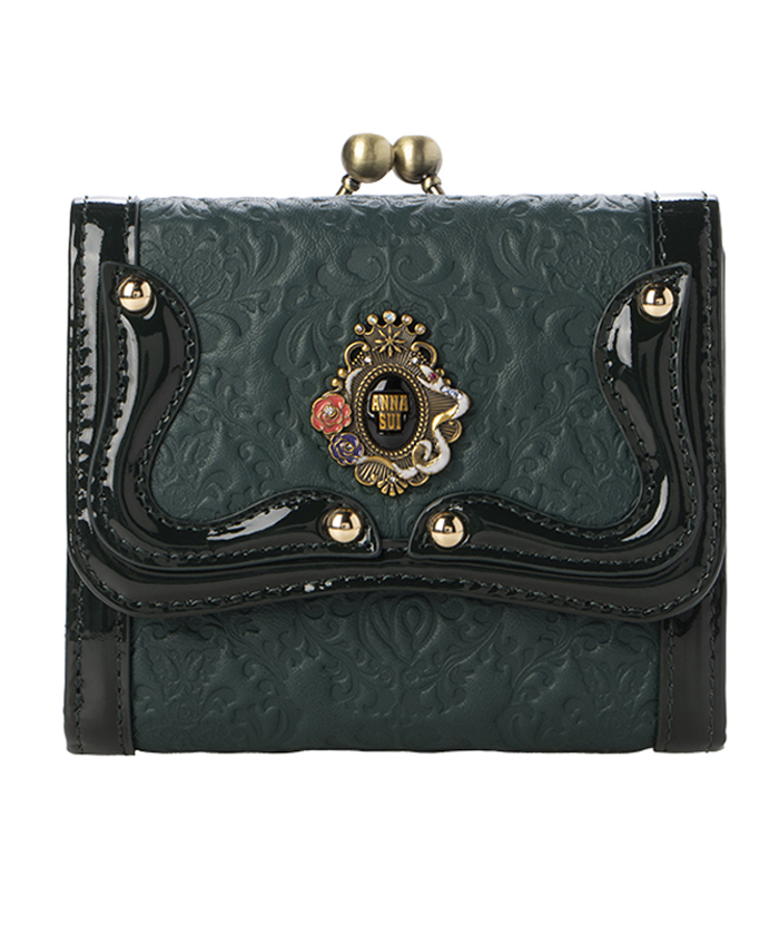 ANNA SUI 財布 セルパン 二つ折り口金財布 レディース