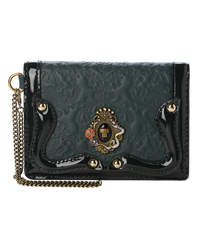 ANNASUI(バッグ) セルパン 二面パスケース グリーン F