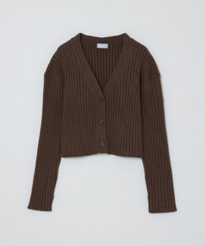 GREY LABEL ワイドリブカーディガン