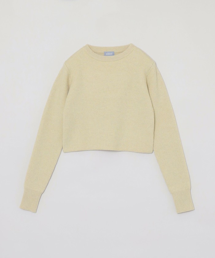 GREY LABEL クロップドアルパカ混ニット(507743570)｜阪急百貨店