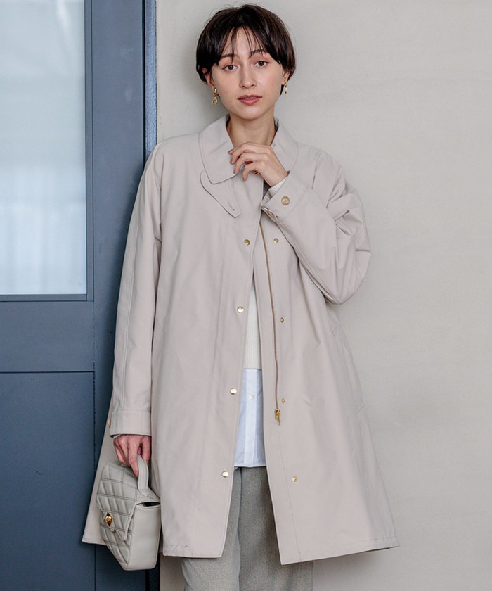 撥水加工/洗える】中綿ベストライナー付き マルチウェイアウター