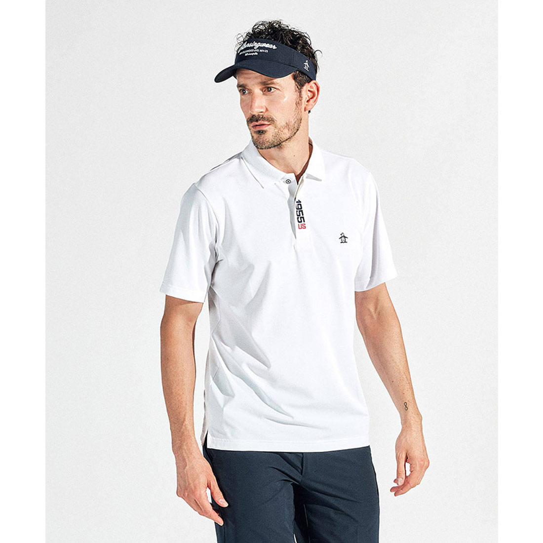 Munsingwear(ings) マンシングウェア Munsingwear サンスクリーンNIRストレッチ天竺半袖 ホワイト 3L Munsingwear(ings) マンシングウェア Munsingwear サンスクリーンNIRストレッチ天竺半袖 ホワイト 3L