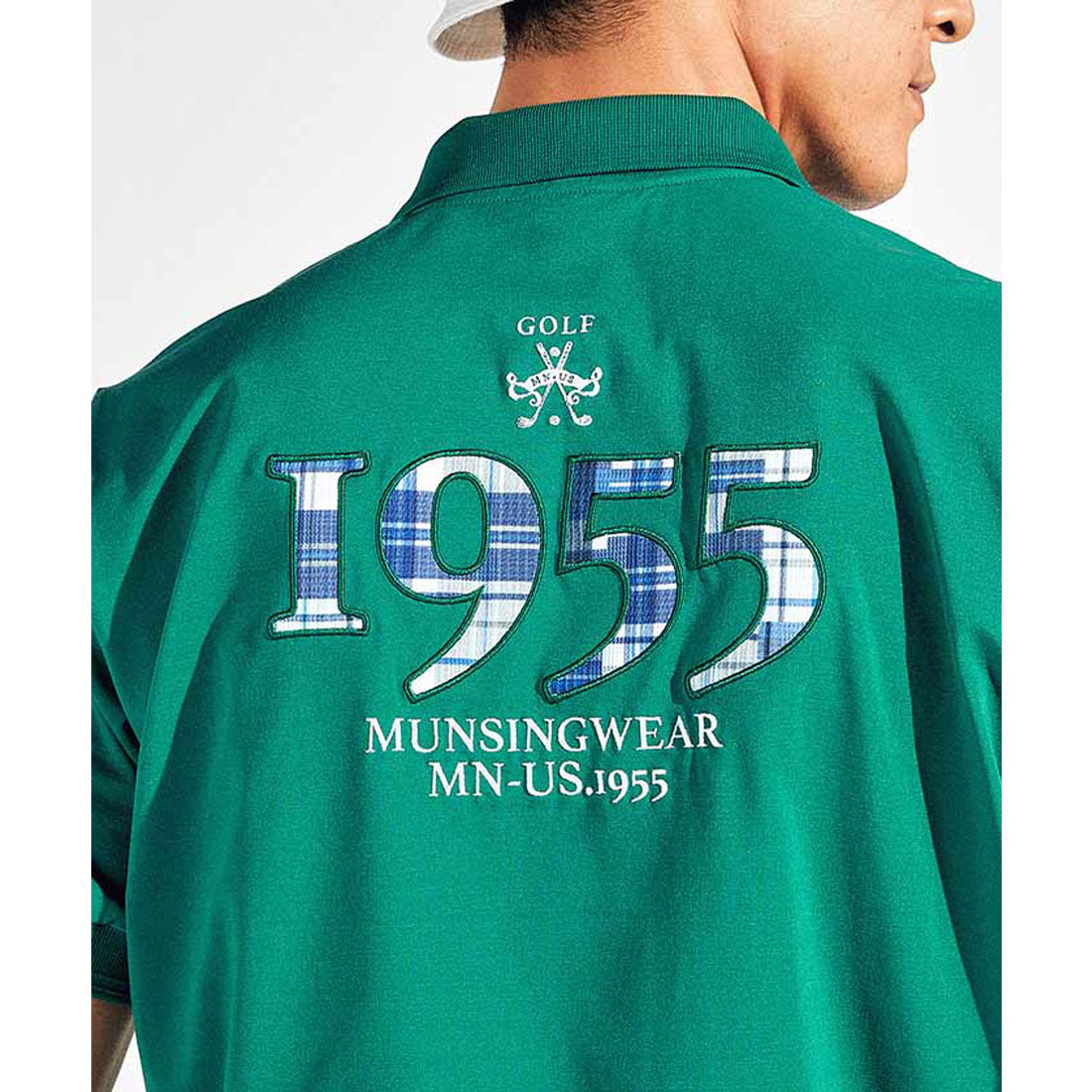 Munsingwear(ings) マンシングウェア Munsingwear サンスクリーンNIRハイゲージ鹿の子パ グリーン L Munsingwear(ings) マンシングウェア Munsingwear サンスクリーンNIRハイゲージ鹿の子パ グリーン L