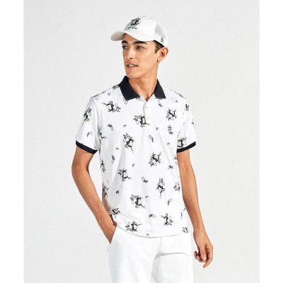 マンシングウェア Munsingwear Sunscreen NIR 総柄ジャカ