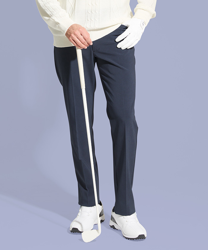 Munsingwear(ings) 360°ストレッチギンガムチェックLポケットパンツ ネイビー系1 96 Munsingwear(ings) 360°ストレッチギンガムチェックLポケットパンツ ネイビー系1 96