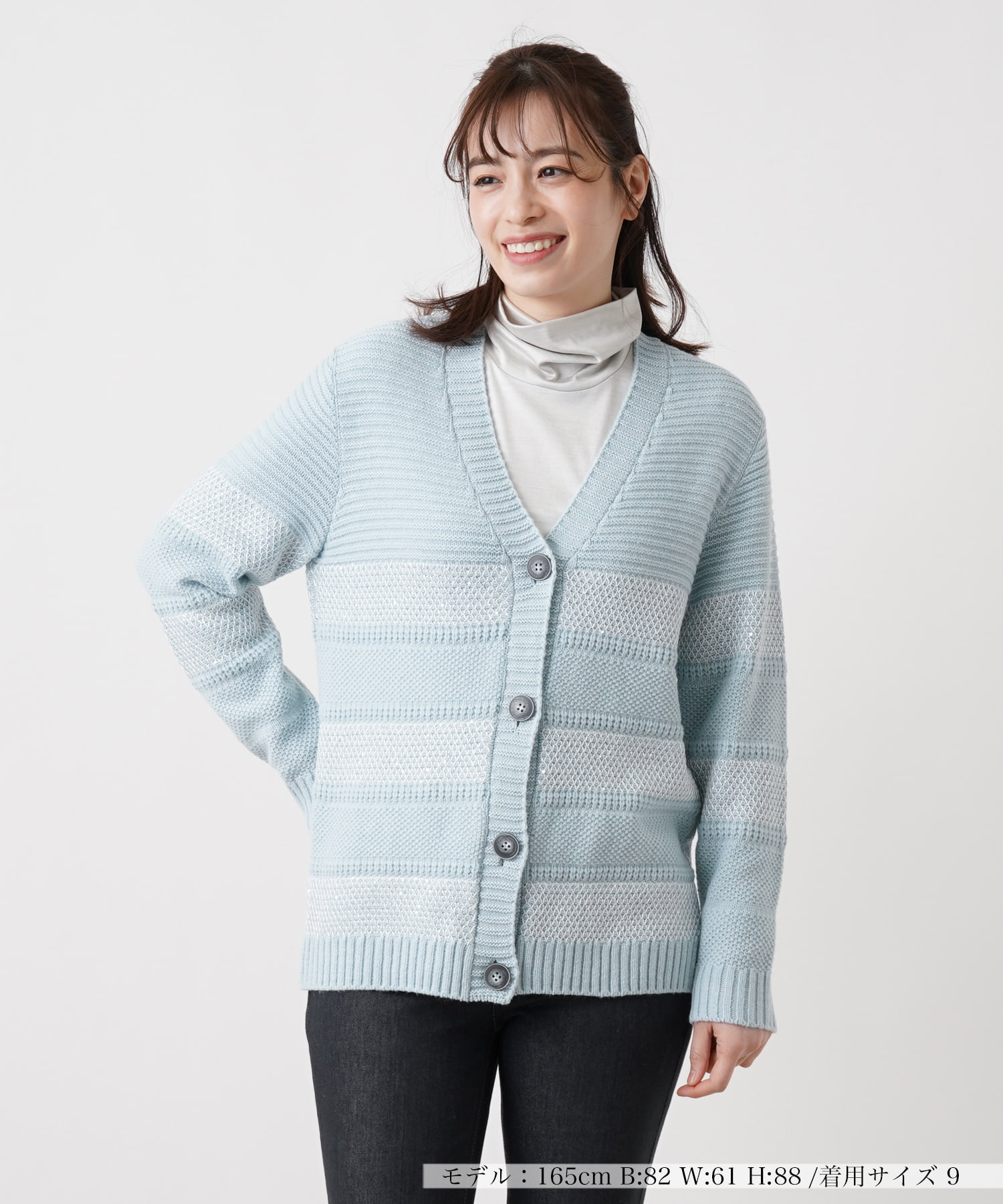 L｜カーディガン｜Leilian(レリアン)｜阪急百貨店公式通販サイト