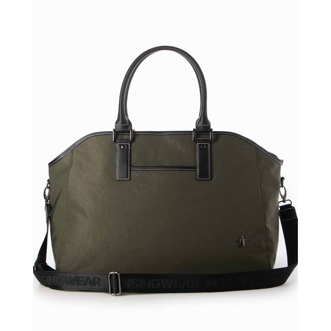 Munsingwear(ings) CORDURAナイロンボストンバッグ カーキ F Munsingwear(ings) CORDURAナイロンボストンバッグ カーキ F