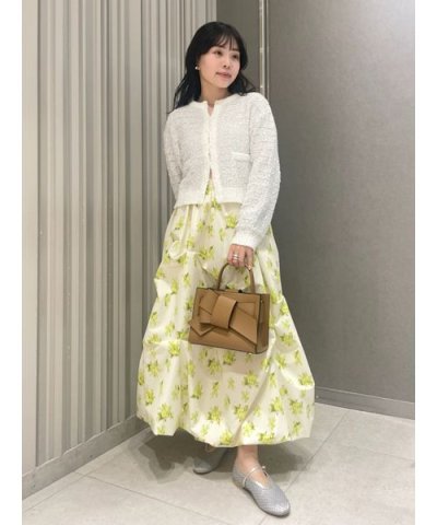 タックバルーンタフタスカート