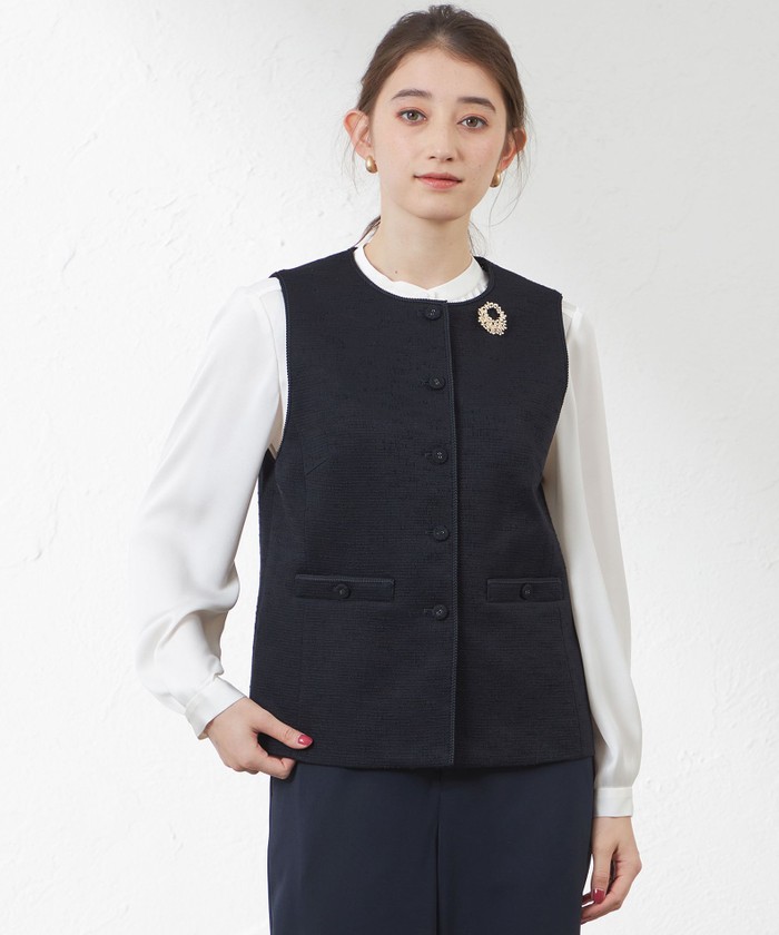 M｜ジレ・ベスト｜AMACA(アマカ)｜阪急百貨店公式通販サイト｜阪急