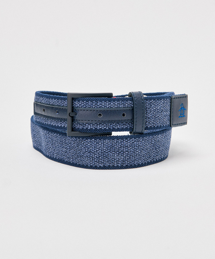 Munsingwear(ings) 『Gevaert社』ストレッチゴム使用 ベルト ネイビー F Munsingwear(ings) 『Gevaert社』ストレッチゴム使用 ベルト ネイビー F