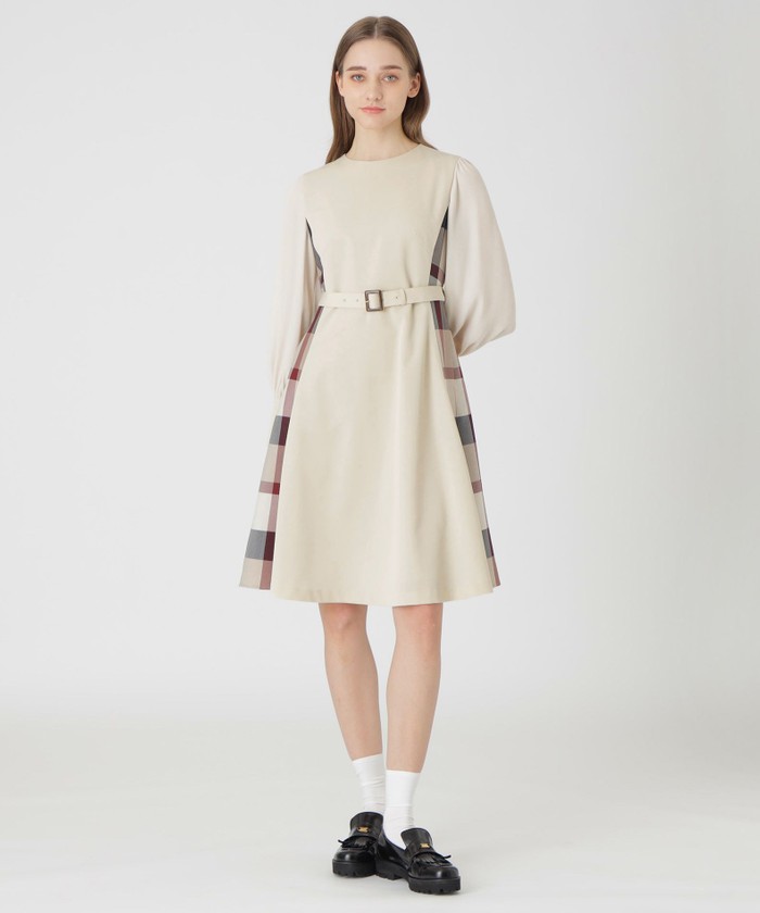 ベージュ系｜ワンピース・ドレス｜BLUE LABEL CRESTBRIDGE(ブルー