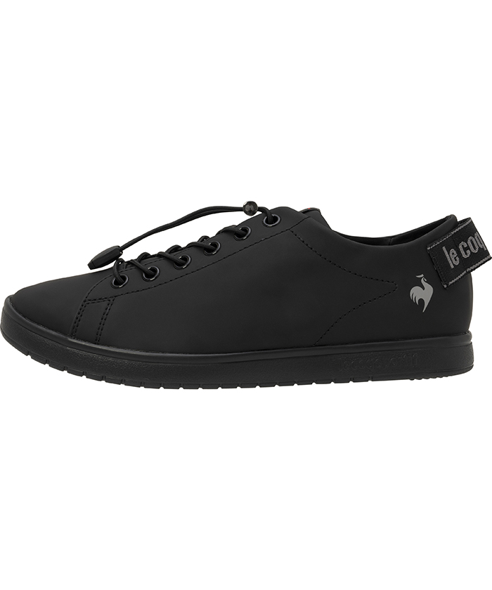 lecoqsportif(ings) LA アルマ トラベル&レイン SM(池田エライザ着用/防水設計/軽量/消臭) ブラック 23.0 lecoqsportif(ings) LA アルマ トラベル&レイン SM(池田エライザ着用/防水設計/軽量/消臭) ブラック 23.0