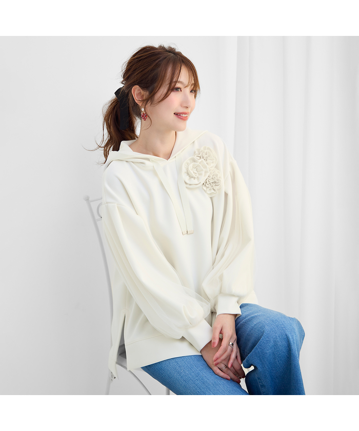 L｜パーカ｜Rose Tiara(ローズティアラ)｜阪急百貨店公式通販