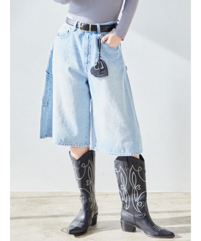 ペインターデニムハーフパンツ