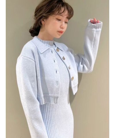 ショートニットジャケット