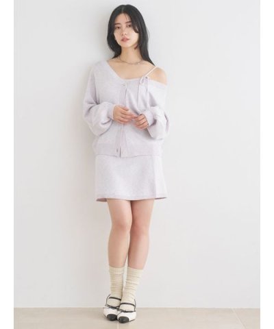 3ピースニットセットアップ