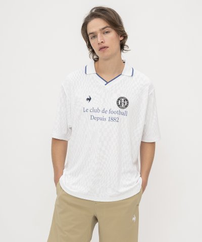 ルコックスポルティフ le coq sportif ジャガードシャツ