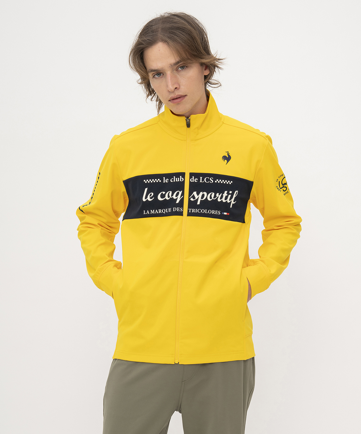 lecoqsportif(ings) ルコックスポルティフ le coq sportif トラックジャケット イエロー L lecoqsportif(ings) ルコックスポルティフ le coq sportif トラックジャケット イエロー L