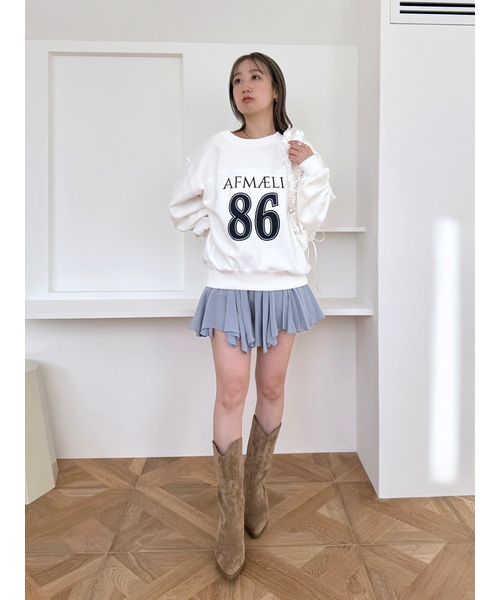 SNIDEL Sustainableシアーイレヘムスカショーパン Sustainableシアーイレヘムスカショーパン(507805781)｜阪急