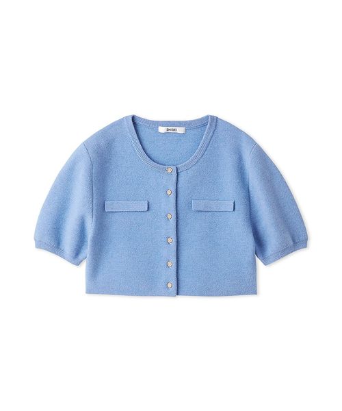 Snidel クロップドハーフスリーブカーディガン 楽天市場】【SALE／50%OFF】クロップドハーフスリーブ