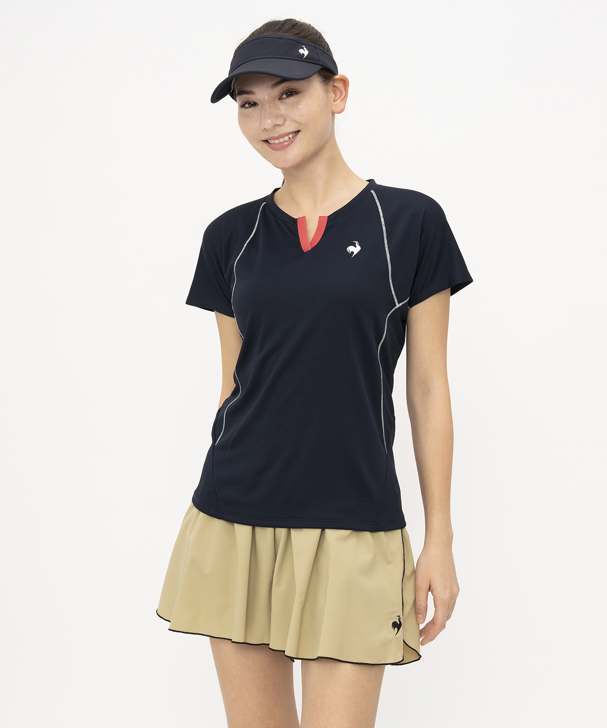 lecoqsportif(ings) ルコックスポルティフ le coq sportif Aile forme ゲーム ネイビー M lecoqsportif(ings) ルコックスポルティフ le coq sportif Aile forme ゲーム ネイビー M