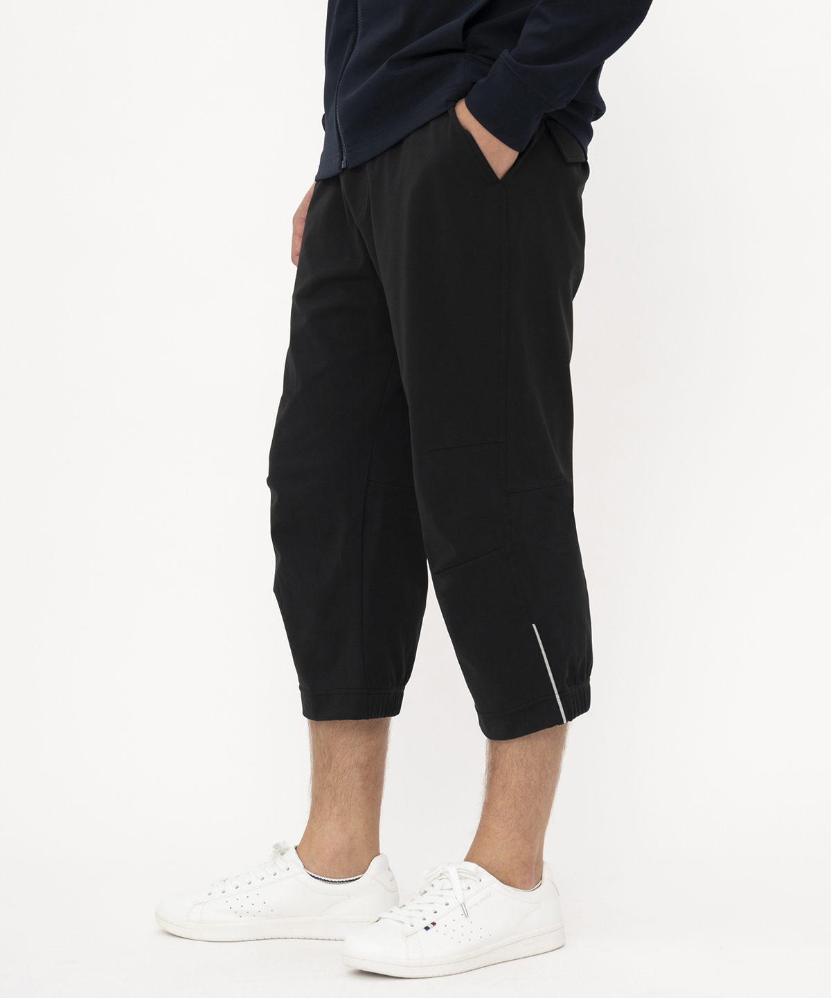 lecoqsportif(ings) ルコックスポルティフ le coq sportif ヘランカツイルクォーターパン ブラック M lecoqsportif(ings) ルコックスポルティフ le coq sportif ヘランカツイルクォーターパン ブラック M