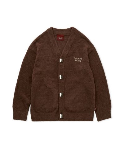 【Valentine】【HOMME】ベビモコチョコレートボタンカーディガン