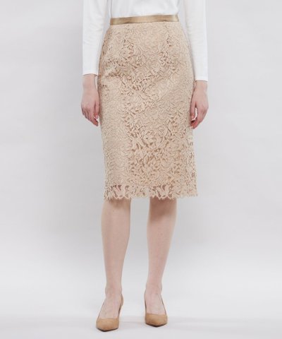 コットンリバーレース タイトスカート