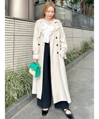 ロングトレンチコート