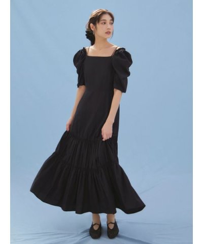 【WEB限定カラー】3wayパフスリーブワンピース