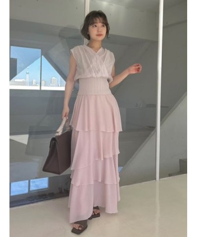 【00サイズ】セミシアーティアードスカート