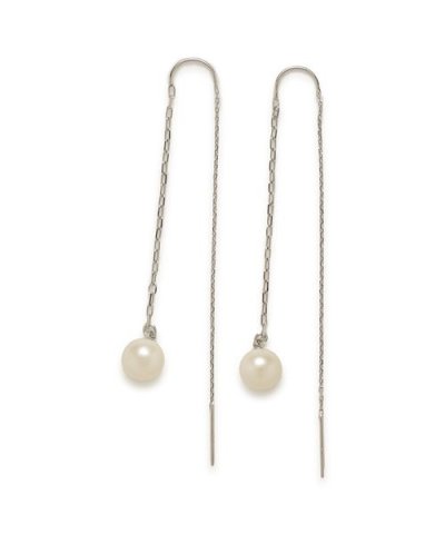 ナローチェーンドロップピアス