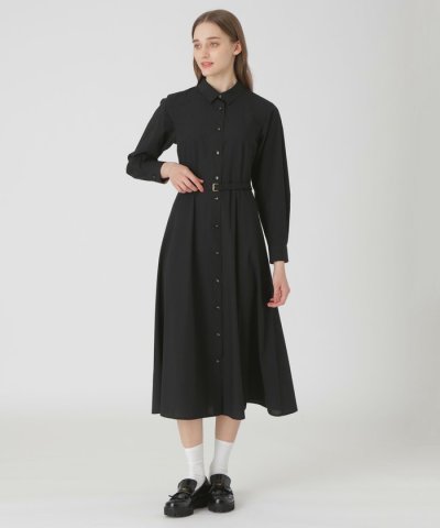 【一部店舗限定】レーヨンブロードシャツドレス