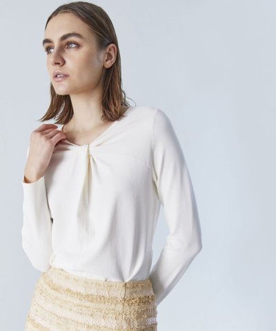 ツイストニット プルオーバー