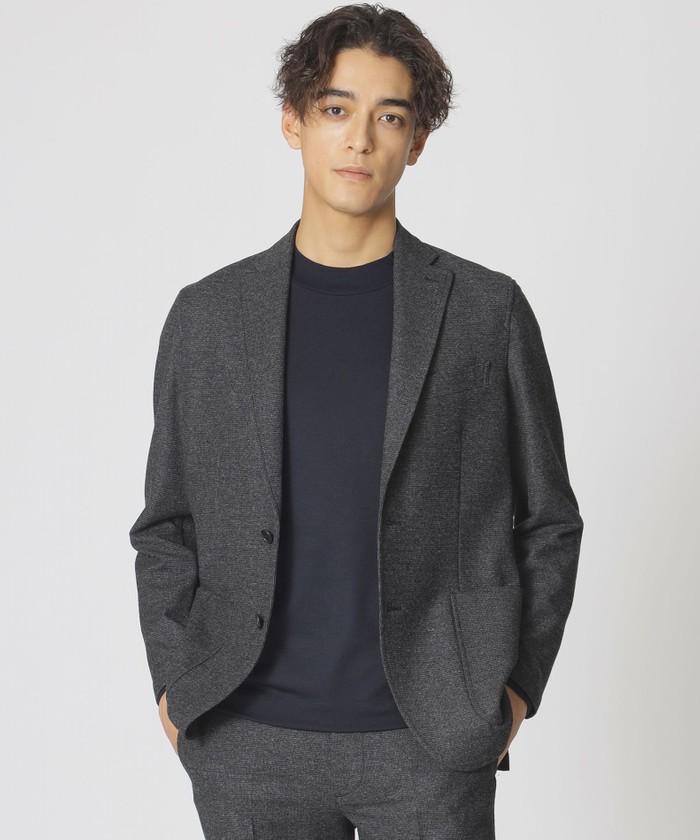 WEB・一部店舗限定】ストレッチウール ジャケット(507793703)｜HANKYU