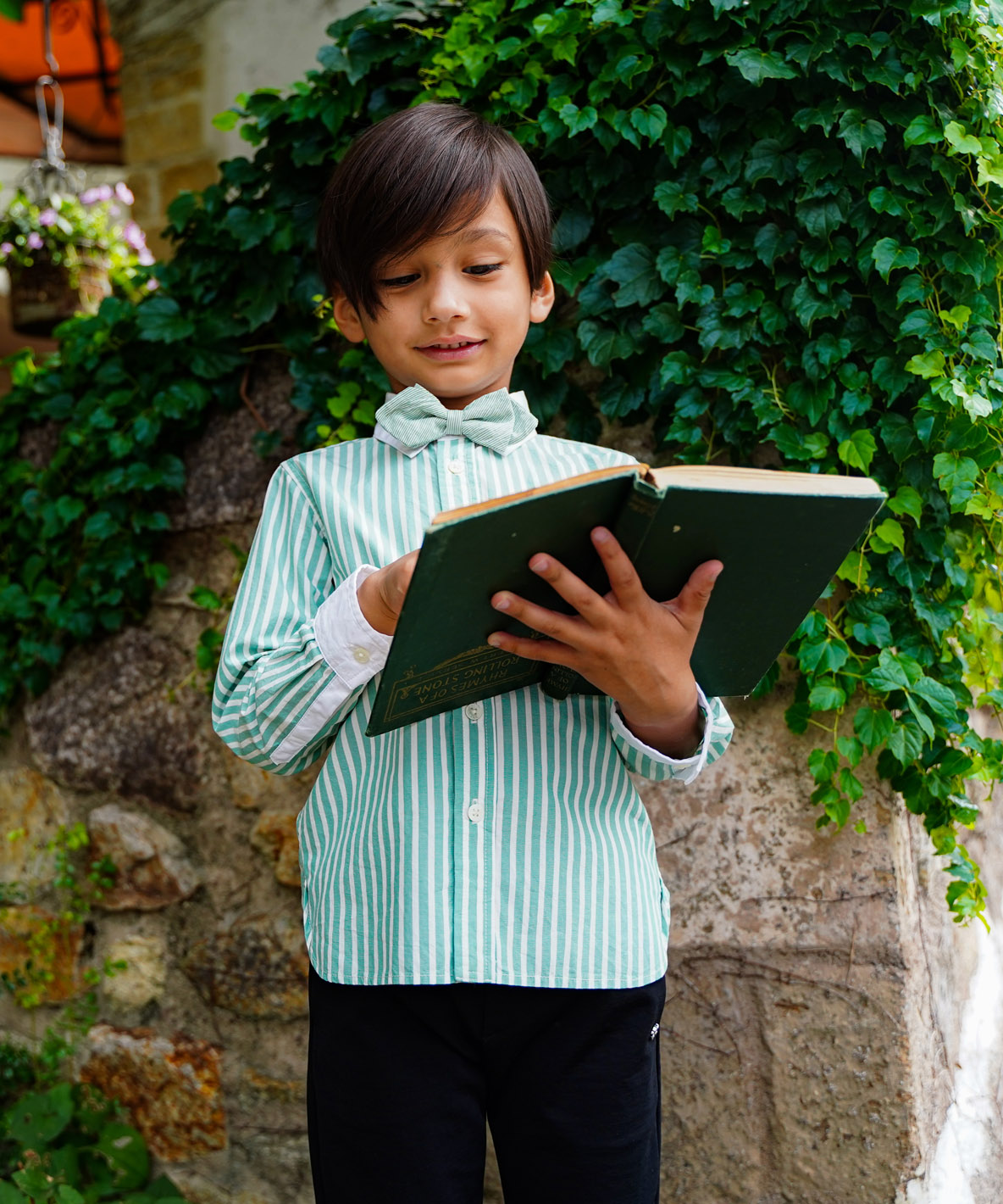 FITH フィス FITH Striped Shirt グリーン 130cm FITH フィス FITH Striped Shirt グリーン 130cm